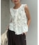 【CAPRICIEUX LE'MAGE】アシメフリルノースリT