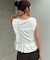 【CAPRICIEUX LE'MAGE】アシメフリルノースリT