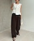 【CAPRICIEUX LE'MAGE】アシメフリルノースリT
