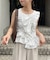 【CAPRICIEUX LE'MAGE】アシメフリルノースリT