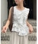 【CAPRICIEUX LE'MAGE】アシメフリルノースリT
