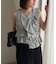 【CAPRICIEUX LE'MAGE】アシメフリルノースリT