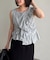 【CAPRICIEUX LE'MAGE】アシメフリルノースリT