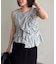 【CAPRICIEUX LE'MAGE】アシメフリルノースリT