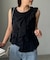 【CAPRICIEUX LE'MAGE】アシメフリルノースリT
