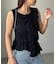 【CAPRICIEUX LE'MAGE】アシメフリルノースリT