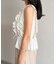 【CAPRICIEUX LE'MAGE】アシメフリルノースリT