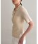 【Loungedress】シアーリブポロニット