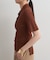 【Loungedress】シアーリブポロニット