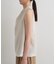 【Loungedress】麻調ドレープブラウス