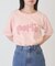 【Kastane】B ルーズピグメントロゴTEE