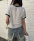 【Ciaopanic】モーターロゴフリルリンガーTee