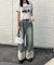 【Ciaopanic】モーターロゴフリルリンガーTee