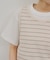 【Kastane】【WHIMSIC】サーマルボーダータンクトップ