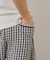 【Kastane】【WHIMSIC】ギンガムチェックスリーピングショートパンツ