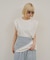 【Kastane】【WHIMSIC】ガーメントダイスリーブレスTシャツ