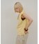 【Kastane】【WHIMSIC】ガーメントダイスリーブレスTシャツ