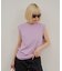 【Kastane】【WHIMSIC】ガーメントダイスリーブレスTシャツ