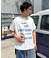 【Ciaopanic】グラフィックフォトプリントTシャツ
