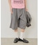 【Kastane】【WHIMSIC】ボックスプリーツショートパンツ