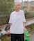 【Kastane】【WHIMSIC】JOURNEY EMBROIDERY TEE