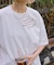 【Kastane】【WHIMSIC】JOURNEY EMBROIDERY TEE