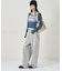 【WHO'S WHO gallery】スプレーロゴレイヤードシアートップス