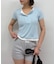 【WHO'S WHO gallery】レイヤードヘンリーS/Sトップス