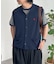 【U.S. POLO ASSN.】クルーニットベストカーディガン