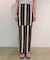 【Loungedress】マルチストライプニットスカート