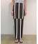 【Loungedress】マルチストライプニットスカート