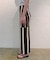 【Loungedress】マルチストライプニットスカート