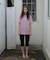 【Kastane】【CINAMOD】 EASY CARE S/TEE