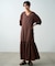 【Loungedress】コクーンスリーブワンピース