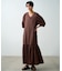 【Loungedress】コクーンスリーブワンピース