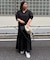 【Loungedress】コクーンスリーブワンピース