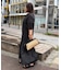 【Loungedress】コクーンスリーブワンピース