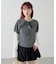 【Kastane】ボウタイボーダーtee