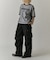 【Lui's】【mi-企画】チュール刺繍レイヤードロゴtee