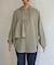 フードフリルシャツ
