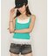 【WHO'S WHO gallery】カップ付きレースレイヤードキャミ