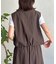 【2点セット】ナイロンコットンベストセットアップ
