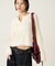 【WHO'S WHO gallery】レイヤードヘンリートップス