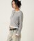 【WHO'S WHO gallery】レイヤードヘンリートップス