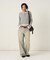 【WHO'S WHO gallery】レイヤードヘンリートップス