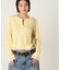 【WHO'S WHO gallery】レイヤードヘンリートップス