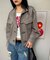 【WHO'S WHO gallery】スタースタッズラグランロゴトップス