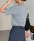 【U.S. POLO ASSN.】コンパクトリブヘンリーT