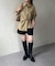 ニュアンスバックルシャツ