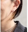 【ear PAPILLONNER】クリスタルミニフープピアス